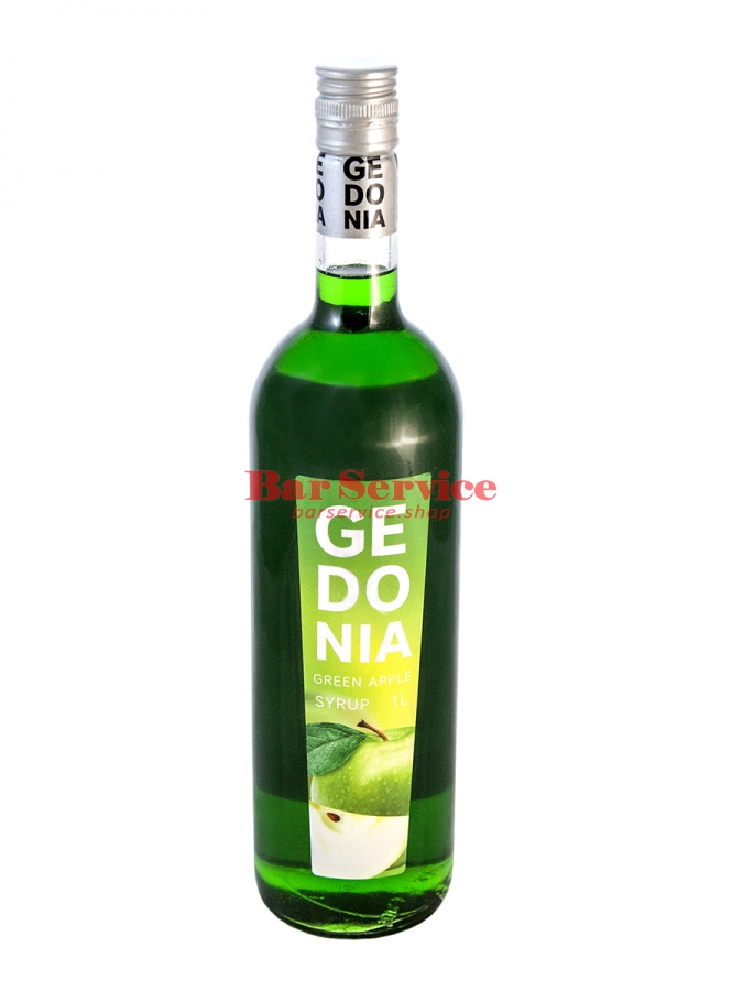 Сироп "Зеленое яблоко" бутылка 1л Гедония, тип. 485руб./PCE в Иваново
